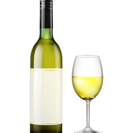 dostava cvijeća zagreb butelja bijelog vina