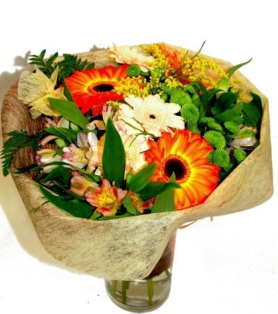 Buket Gerber šareni aranžman veselih gerbera savršen izbor za poklon u Zagrebu